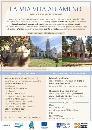 la mia vita ad ameno